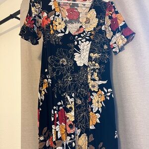 Forever 21 Flutter Sleeve Sundress